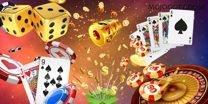Aplicativo móvel mgjogo para iOS e Android